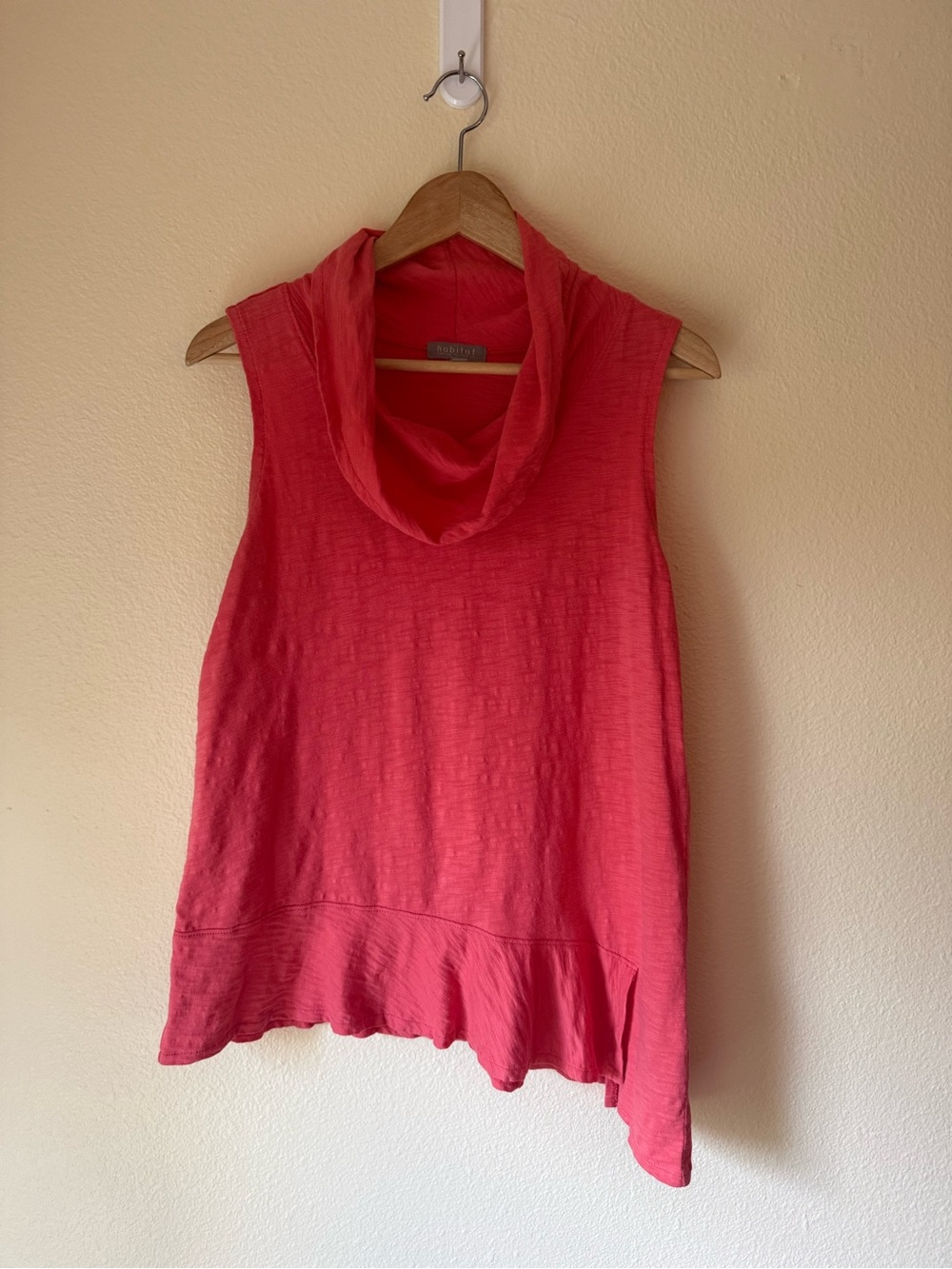 Habitat Coral Cowl Neck Sleeveless Tank
